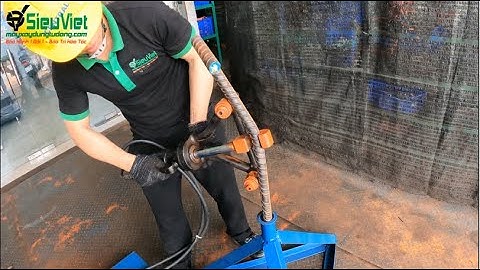 Hướng dẫn sử dụng máy uốn sắt thủy lực cầm tay UTL32S