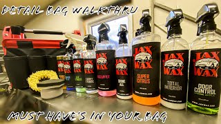 JaxWax Detail Bag Must Have’s/ my setup by Holden Powell 153 views 3 years ago 11 minutes, 48 seconds