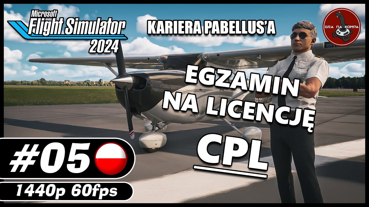 Egzamin na licencję CPL | KARIERA PABELLUS'a || #5 || Microsoft Flight ...