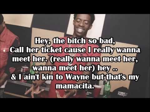 Travi$ Scott (Ft. Young Thug & Rich Homie Quan) - Mamacita (Lyrics)