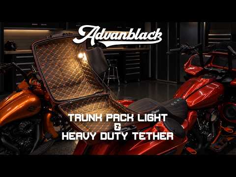 Advanblack Heavy Duty Trunk Pack Tether And Interior Light Install