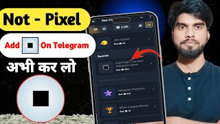 Add Pixel To Your Telegram Name | Not Pixel To Your Telegram Name | Add Pixel Telegram Name Task screenshot 4