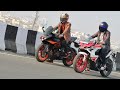 Pulsar Rs200 bs6 Vs Rc200 bs6 Drag Race