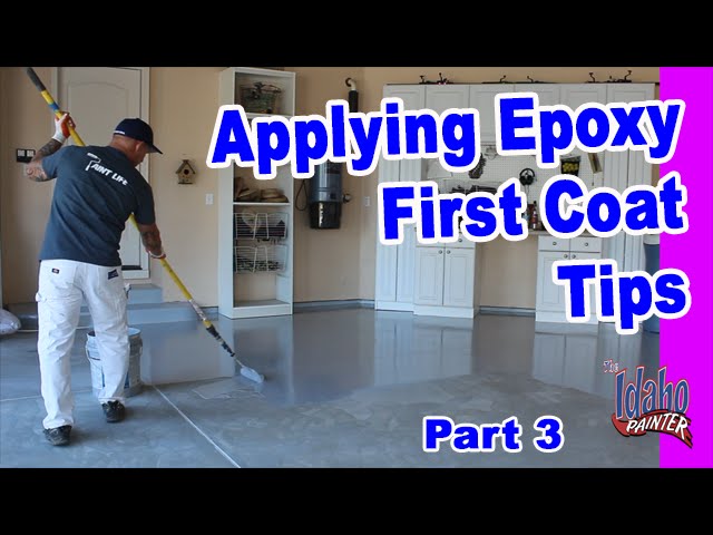The Tools Needed to Apply an Epoxy Floor - Full list 