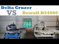 Delta Cruzer 7-inch tile saw vs Dewalt D24000 | The Good and the Bad | Tool Review | DIYTileGuy