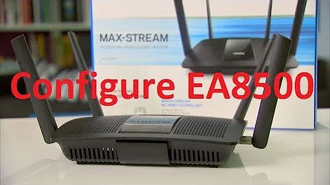 how to setup and configure linksys wireless router ea8500