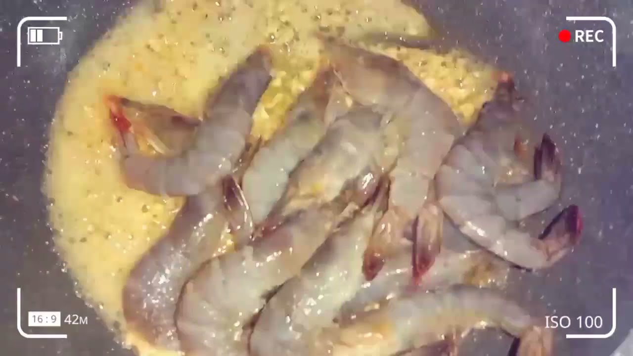 Рецепт креветок с маслом и чесноком | • Фев и Джейк Влог