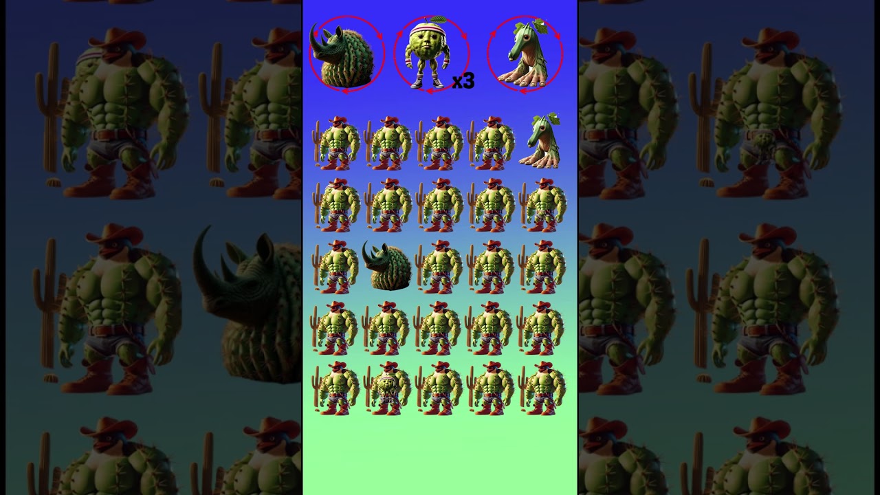 Find the odd - tung sahur, patapim, ballerina capucina~ Version18