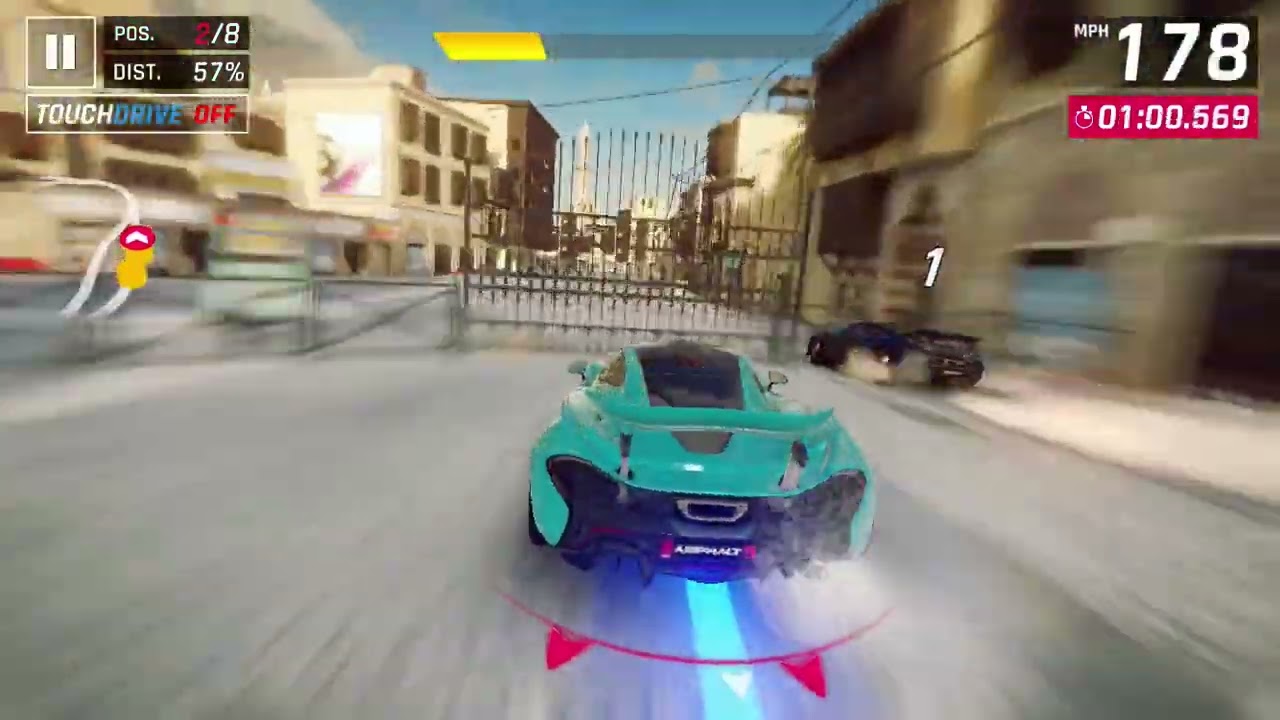 Asphalt 9 - Peugeot Onyx Starway: Stage 2 | McLaren P1 | 01:42.304