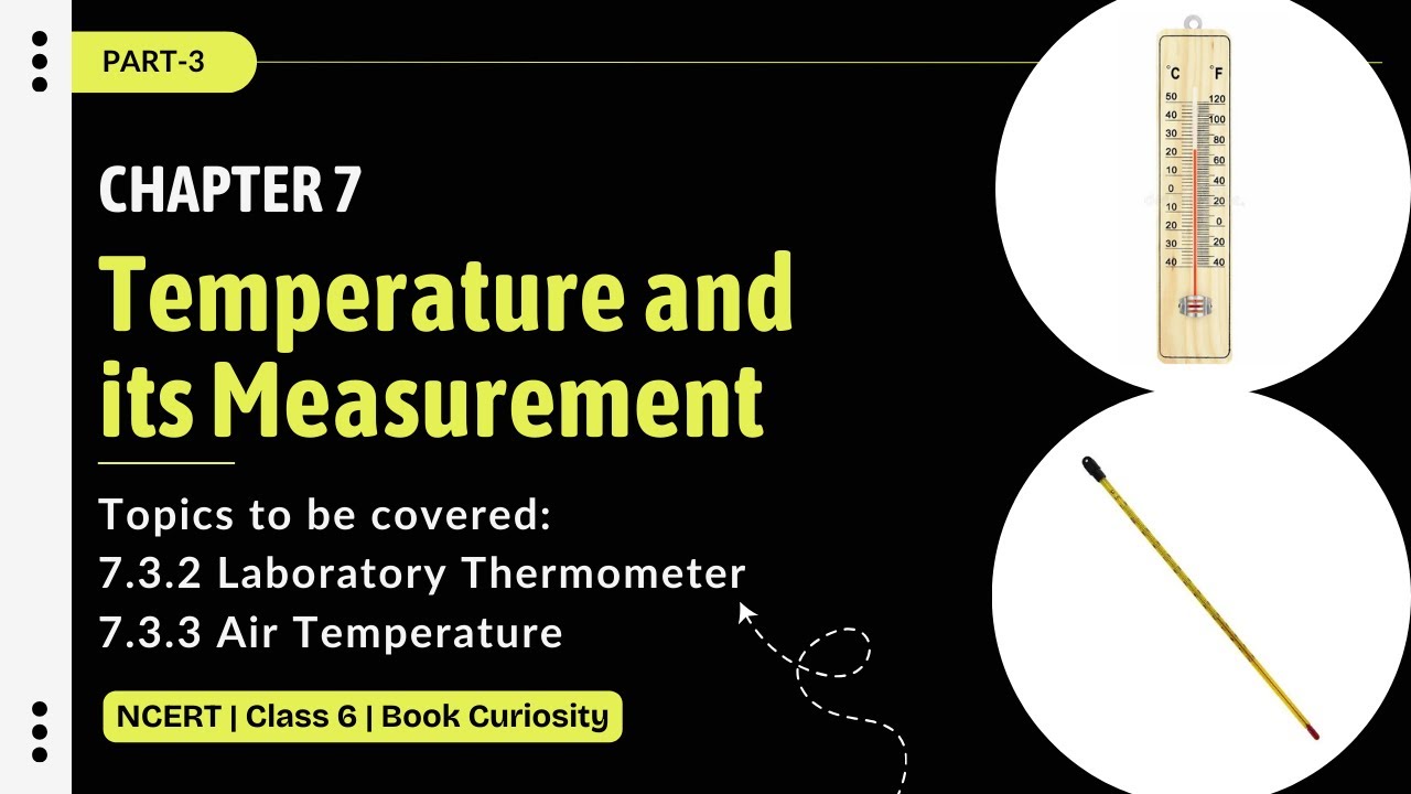 Temperature and its Measurement | Ch 7 | PART 3 | Class 6 | SCIENCE ...