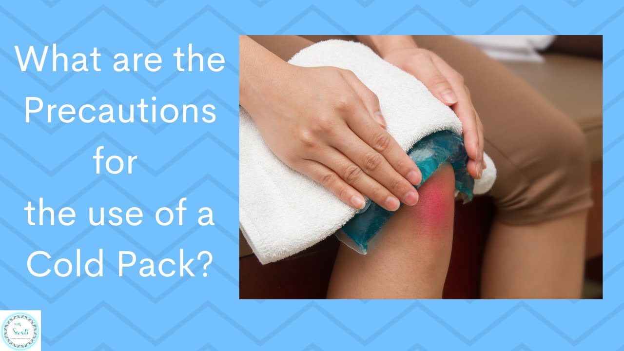 What are the Precautions for the use of a Cold Pack? - YouTube