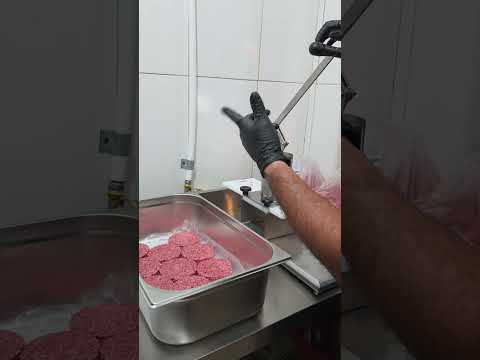 Modeladora de hambúrguer artesanal megamac 