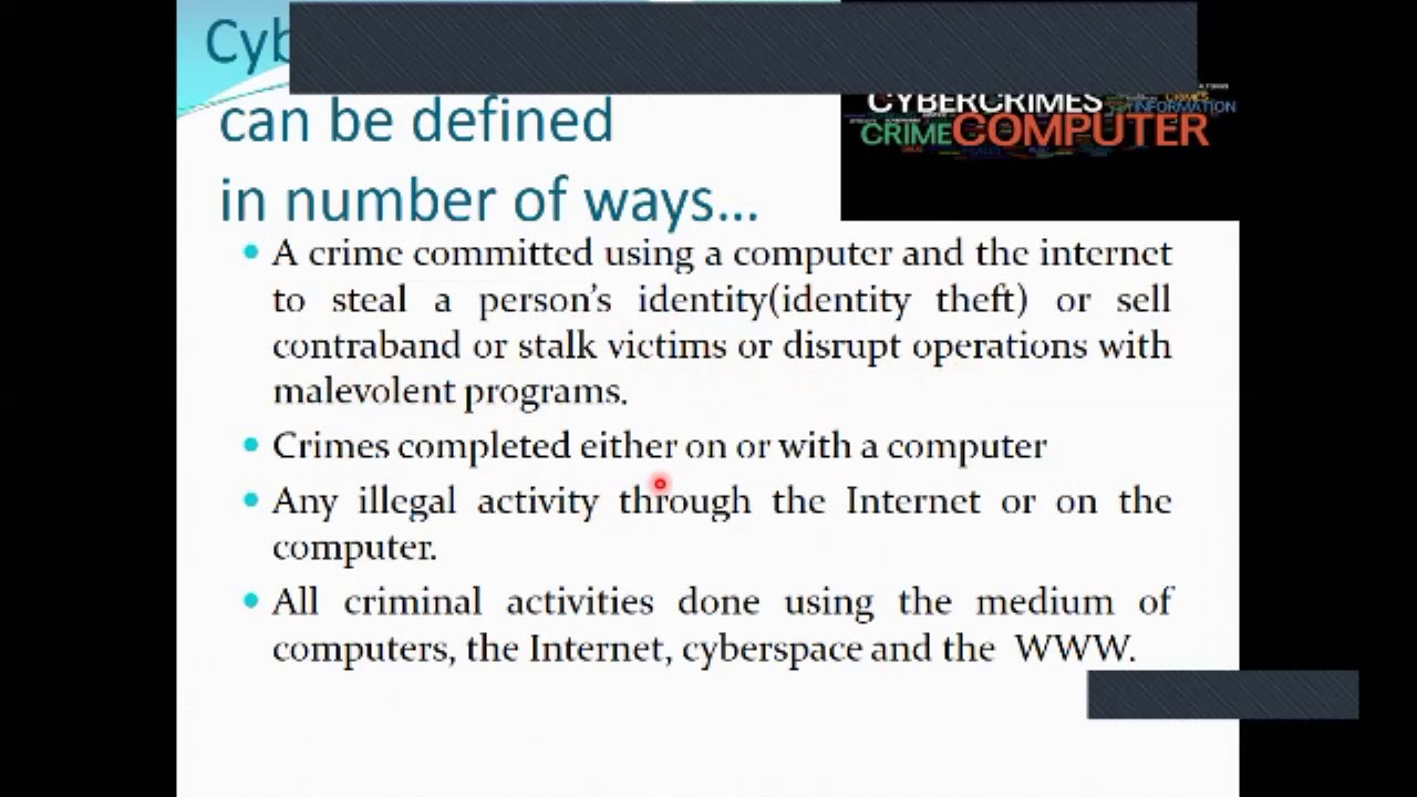 Cyber Security Unit 1 revision part1