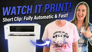 Print a Full-Color Shirt Before Your Coffee’s Done ☕ | xTool Apparel Printer Demo