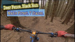 Deer Fence. Black Section. Mabie Forest. 7 Stanes. Speacialized Turbo Levo E-Mtb