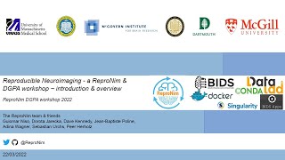 Reproducible Neuroimaging (Session 8): Connecting the Dots - A reproducible neuroimaging workflow
