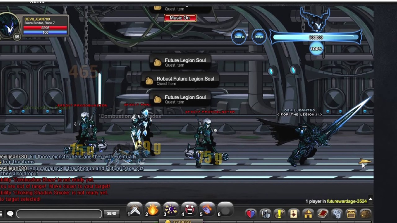 Getting Eternal PainSaw!!!! AQW