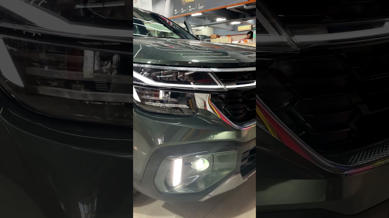 Kia Seltos Fog Light + Ambient Light Upgrade | Premium Lighting Transformation | Finora