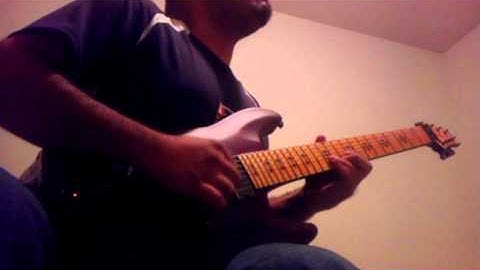 Rusty cooley/outworld  Riders intro with technical solo (cover)