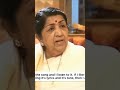 Capture de la vidéo Lata Mangeshkar Ji Rare Interview || Indian Classical Music