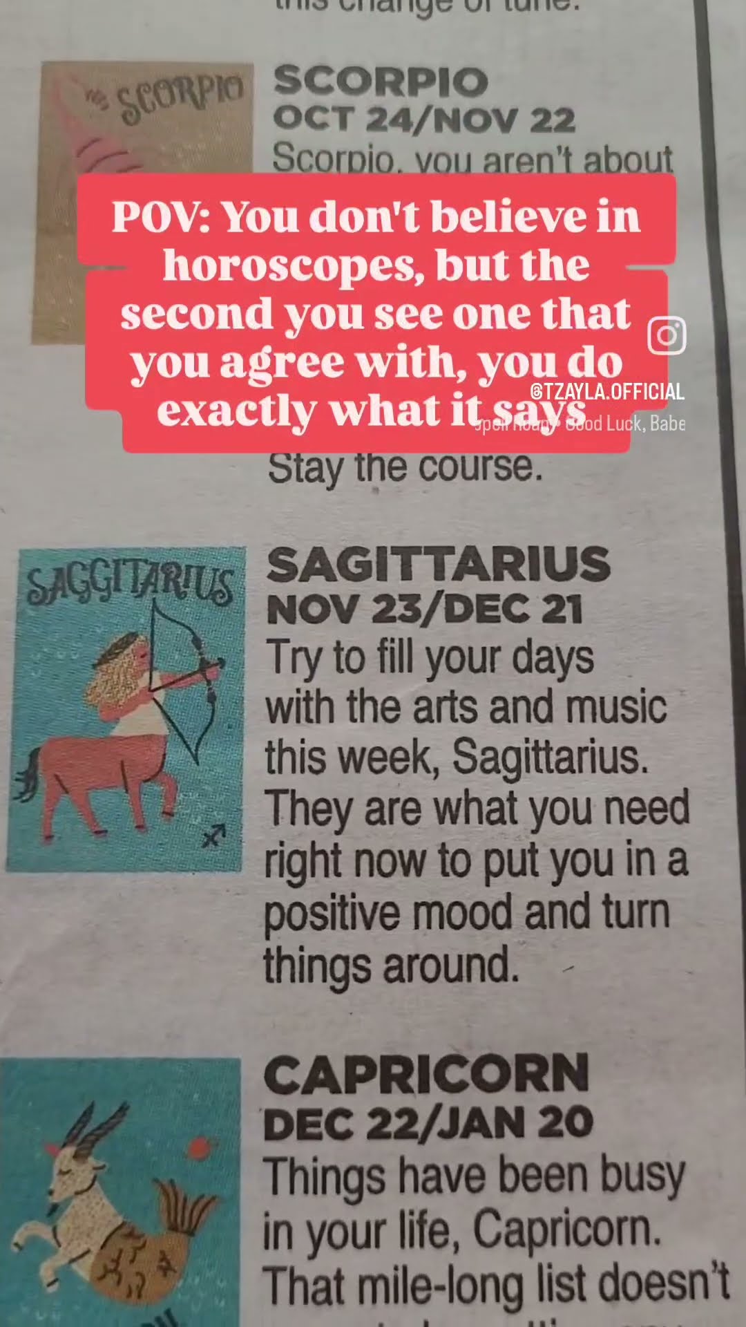 As if I need an excuse ?? comment if you're also a Sagittarius! #tzayla #music