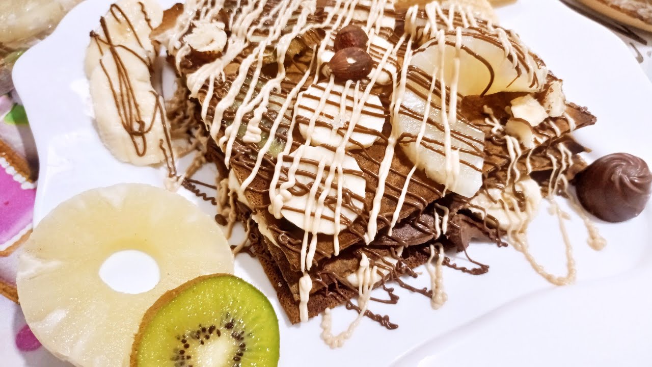 كريب سبيسيال مقرميش وناجحين مقادير غير بالكاس crêpes croustillantes