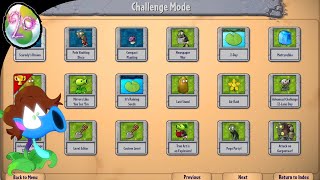 Plants Vs Zombies Fusion 20 MINIGAMES