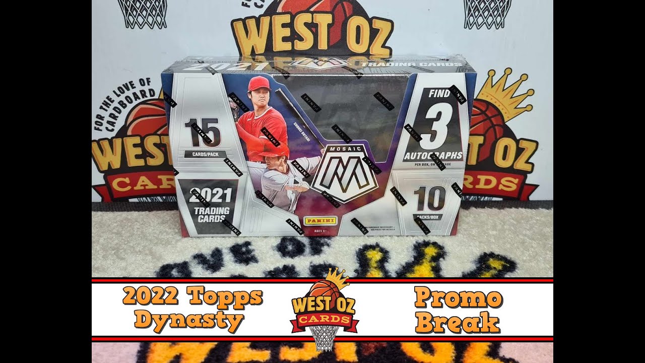 Topps Dynasty Promo Breaks 30,36,37,38,39 (1309,13151318) 20/11/23