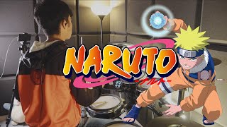 NARUTO OP 4 FULL - FLOW【GO!!! (FIGHTING DREAMERS)】- Drum Cover/を叩いてみた