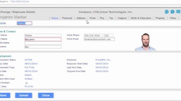 PP&B HR Cloud - Employee Timesheet Processing Demo