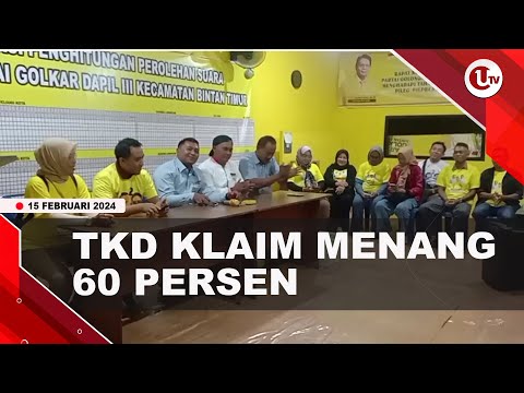 TKD PRABOWO-GIBRAN BINTAN KLAIM MENANG 60 PERSEN | U-NEWS