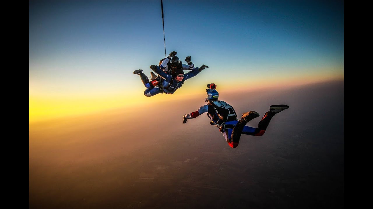 SkyDive Warszawa - skok ze spadochronem z 7290 m !!!