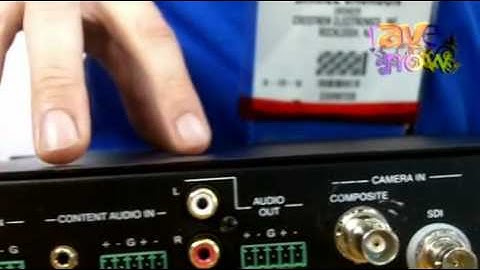 InfoComm 2011: Crestron Describes the Capture HD Lecture Capture Box