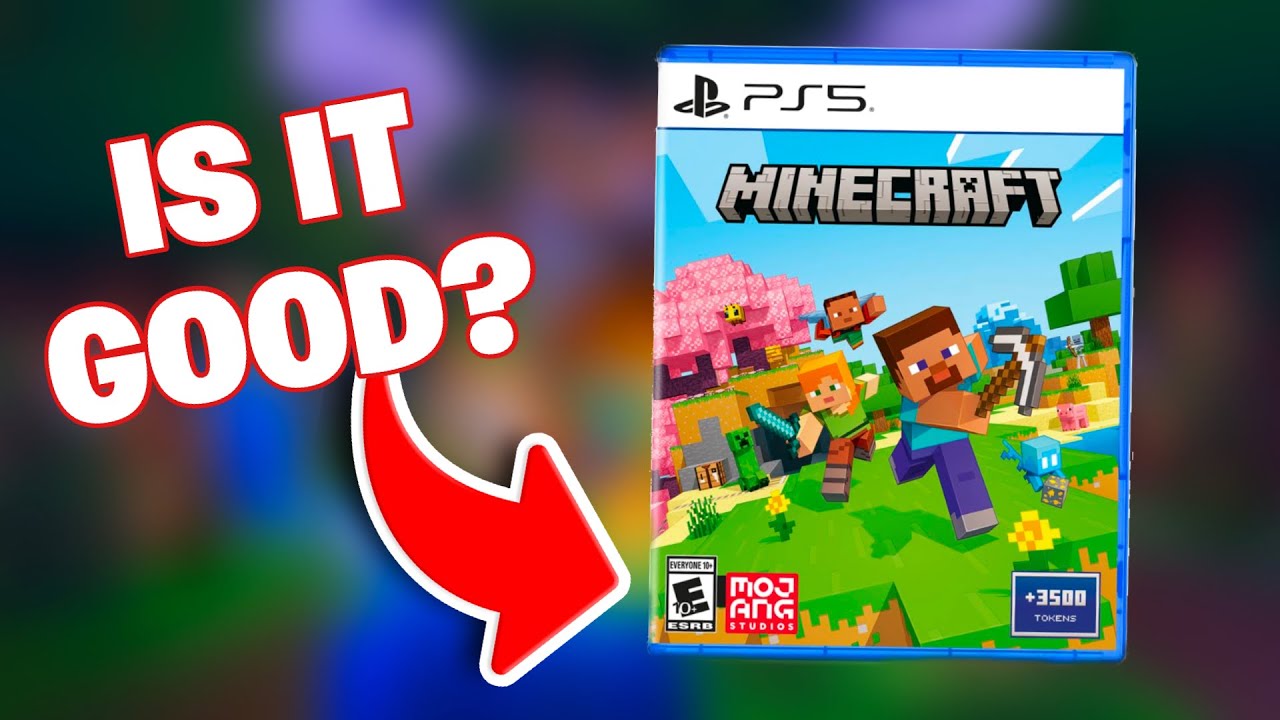 Minecraft PS5 Unboxing & Overview!! - YouTube