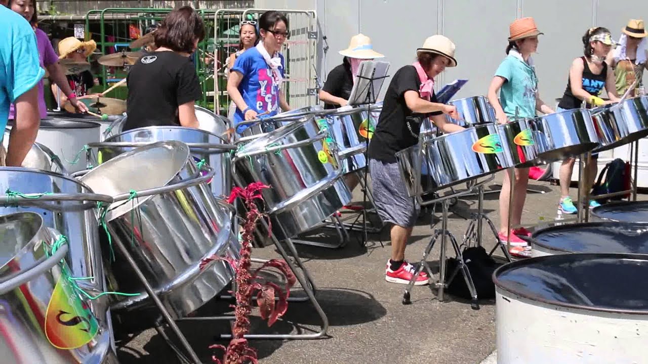 Practice of The Guitar pan by Sukiyaki steel orchestra YouTube