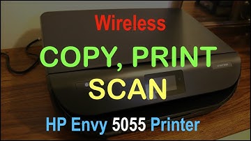 How to COPY, PRINT & SCAN with HP Envy 5055 all-in-one printer review ?