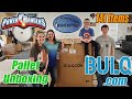 Bulq.com Pallet Unboxing - 141 Items - Paid $550.00 I Get Some Awesome Extra Help - Online Reselling