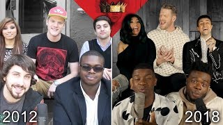 Evolution of PENTATONIX Singing RIHANNA&#39;s Songs