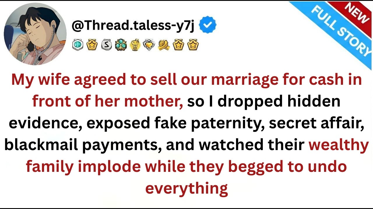 She Took $1M To Leave Me — Then My Evidence Destroyed Her Entire Family