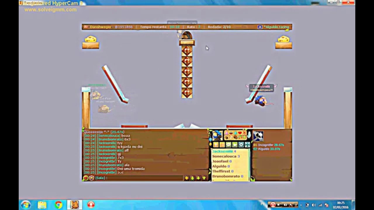 Jacksoniilii-Incognitbr-Alguldo VS Brunobomrato-Sonecalouca-Joao x3 Transformice