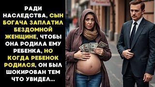 видео: БЕСПЛОДНЫЙ сын БОГАЧА заплатил ЖЕНЩИНЕ, что бы она РОДИЛА ему СЫНА ради наследства, но был шокирован картинка: БЕСПЛОДНЫЙ сын БОГАЧА заплатил ЖЕНЩИНЕ, что бы она РОДИЛА ему СЫНА ради наследства, но был шокирован