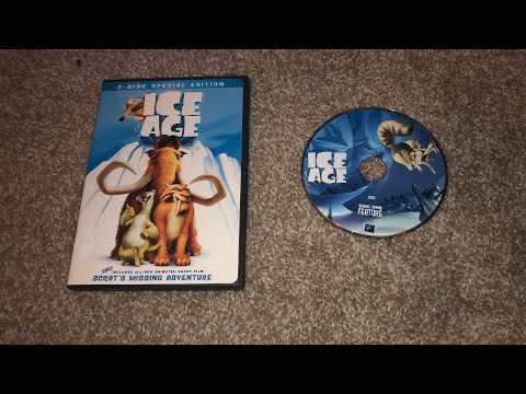 Opening To Ice Age 2002 DVD