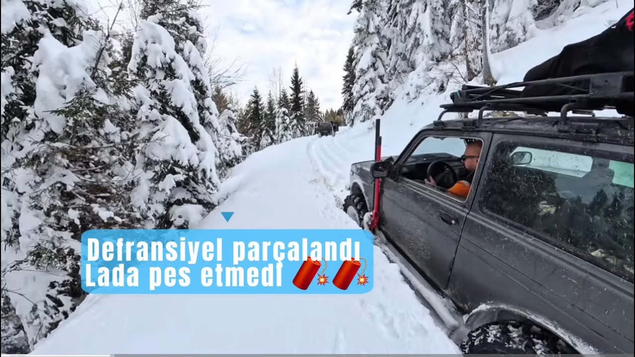 Diferansiyel Parçalandı! Ama Devam Ettik! #l200 #lada 