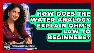 How Does The Water Analogy Explain Ohm's Law To Beginners - Electrical Engineering Essentials