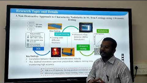 A Non-Destructive Approach to Characterize Nodularity in SG Iron Castings using Ultrasonic Testing