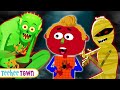 Boo Boo Halloween Song + Spooky Scary Skeleton Songs For Kids | TeeheeTown