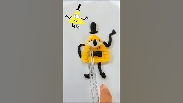 Clay Bill cipher #viralvideo #gravityfalls #clay #billcipher #art #youtubeshorts
