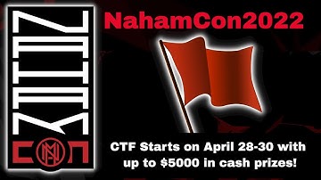 NahamCon CTF 2022 is THIS THURSDAY