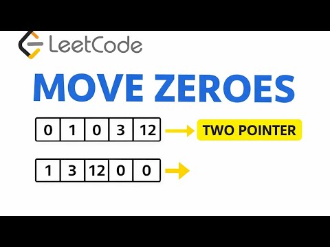 Move Zeroes Explained | LeetCode 283 | Java | Interview Question