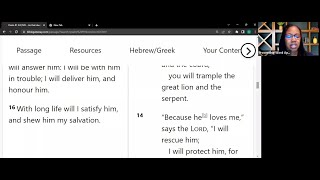 2022_1013 PWAM Bible Study: Psalm 91